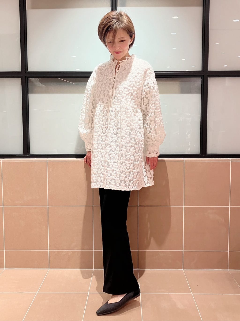 Ｋさんの「ESPERANZA｜Oito和紙フラットパンプス」を使ったコーディネート
