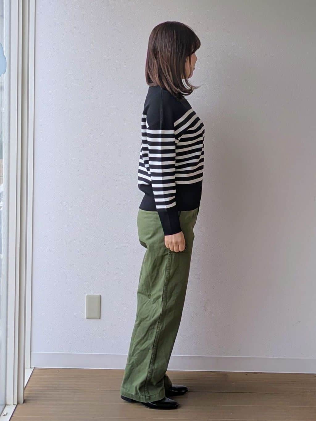 なみきさんの「UNTITLED｜【洗える】ミラノリブニット」を使ったコーディネート