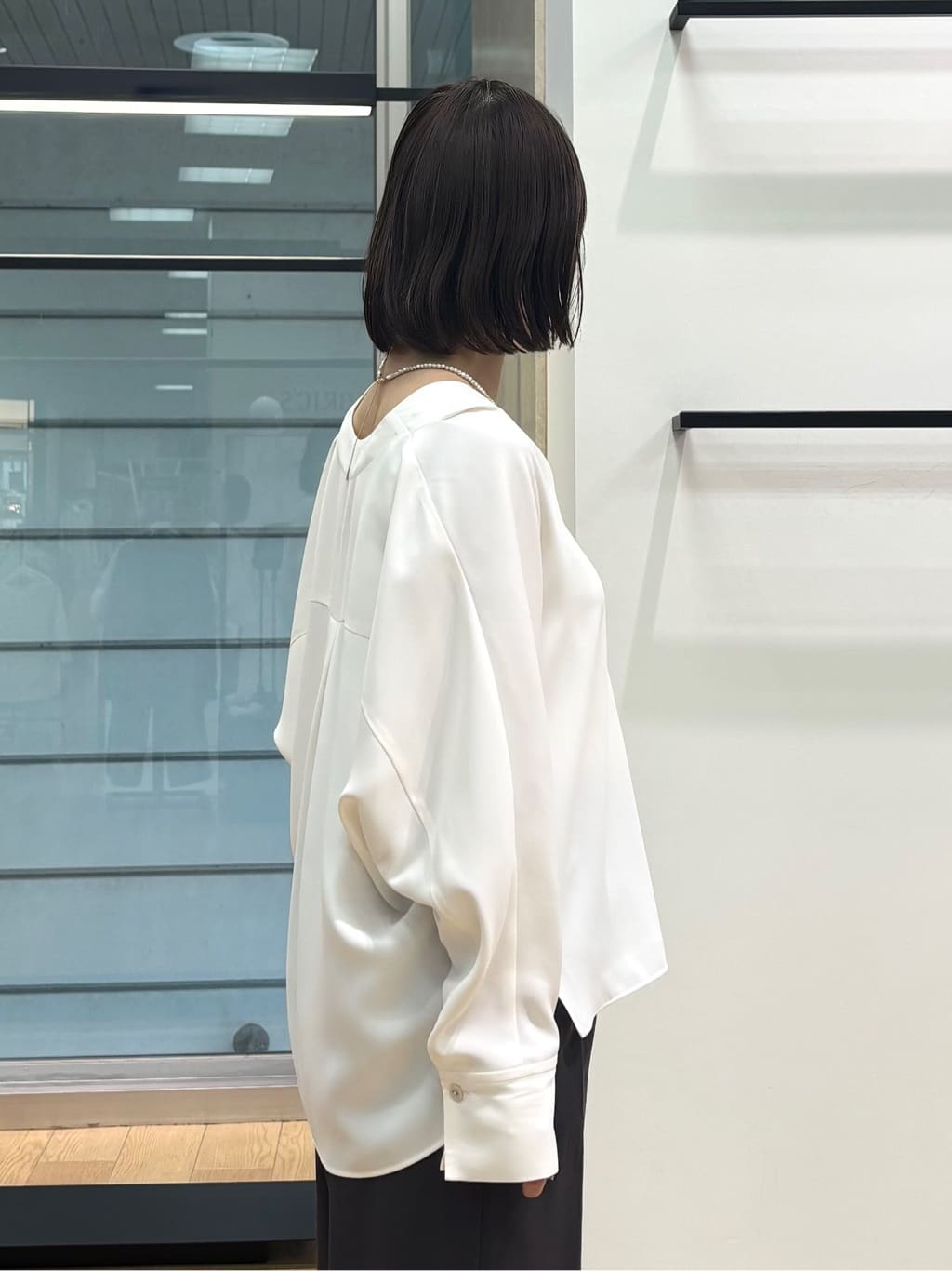 asamiさんの「INDIVI｜【洗える／前後2WAY】インナータンクトップ」を使ったコーディネート