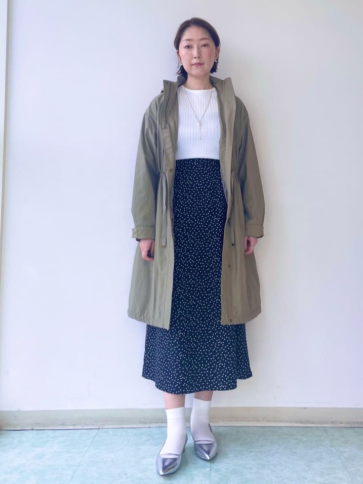 aliceさんの「UNTITLED｜◆【2WAY/洗える/はっ水】グログランモッズコート」を使ったコーディネート