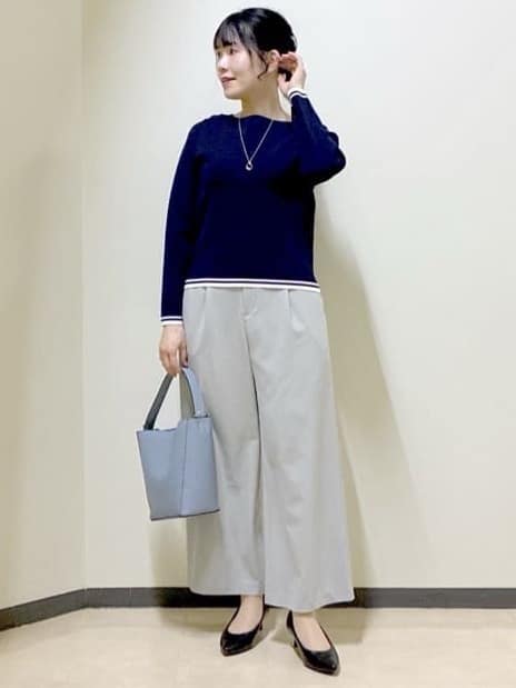  beni_gingerさんの「Reflect｜ドライタッチストレートワイドパンツ」を使ったコーディネート