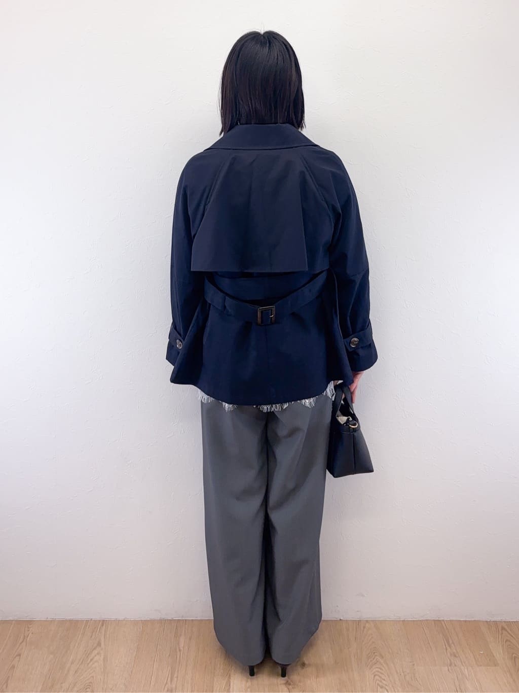 Takeさんの「OPAQUE.CLIP｜ミドルトレンチコート【洗濯機OK】」を使ったコーディネート