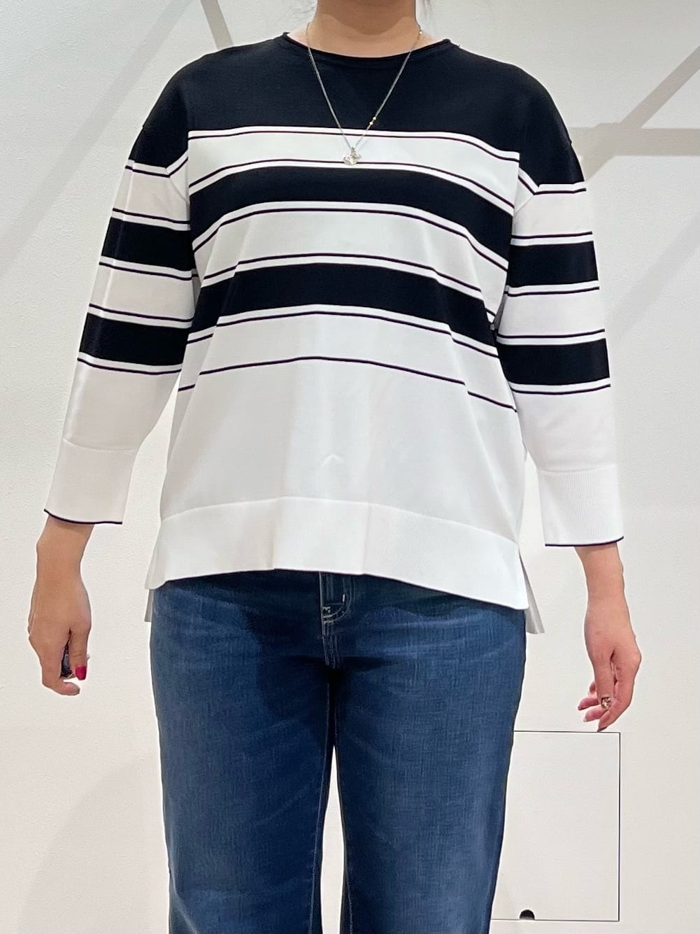 TOMOMIさんの「UNTITLED｜【古畑星夏さん着用/人気デニム】MAKE&times;DENIMスリムストレート」を使ったコーディネート