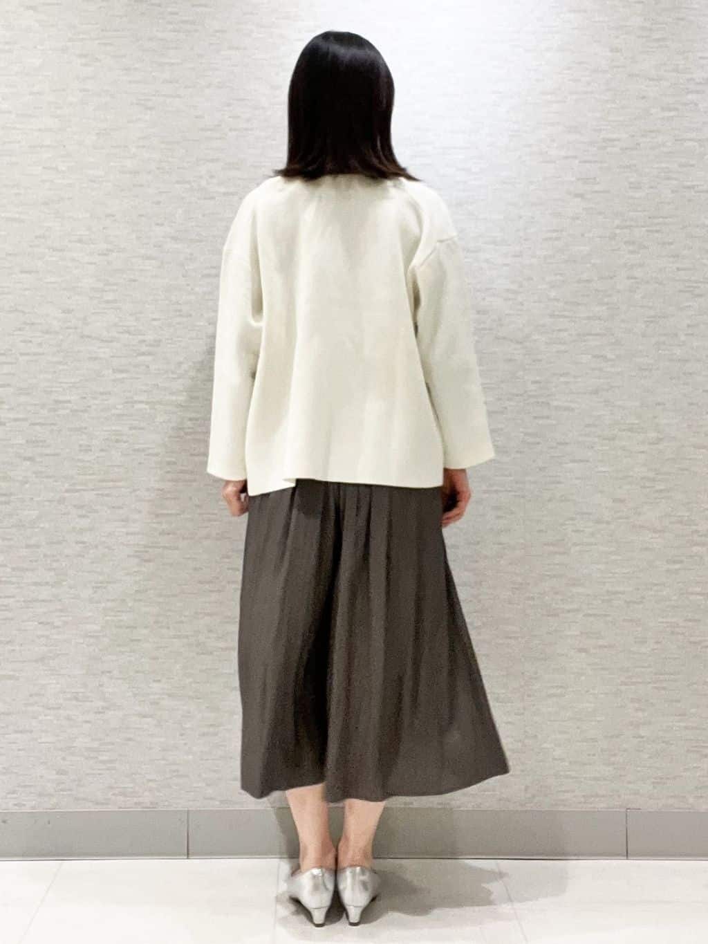marikoさんの「Reflect｜【着回し力◎】ジャケット風ニットカーディガン」を使ったコーディネート