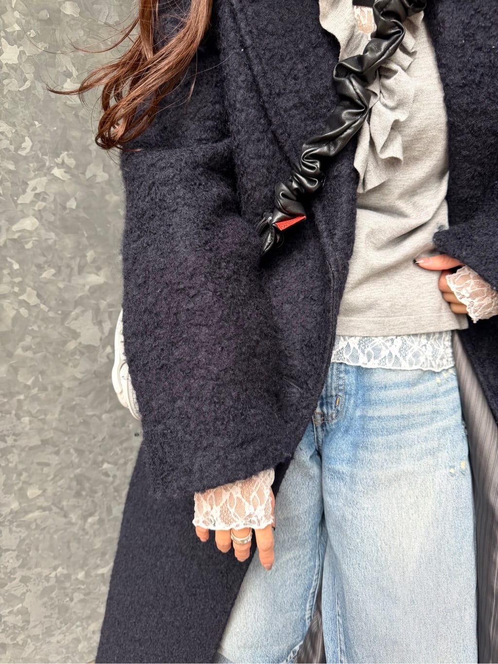 kanamiさんの「CODE A｜frill knit」を使ったコーディネート