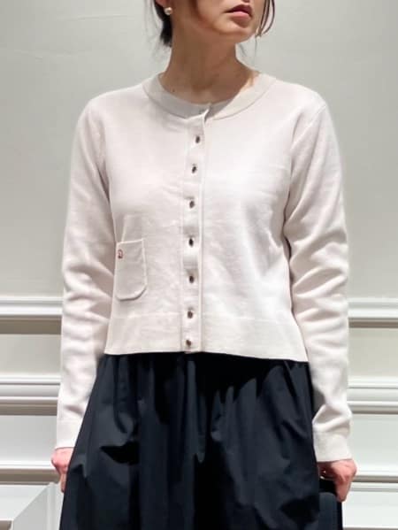TSUKUIさんの「DRESSTERIOR｜◆ウォッシャブルコットンカシミヤカーディガン」を使ったコーディネート
