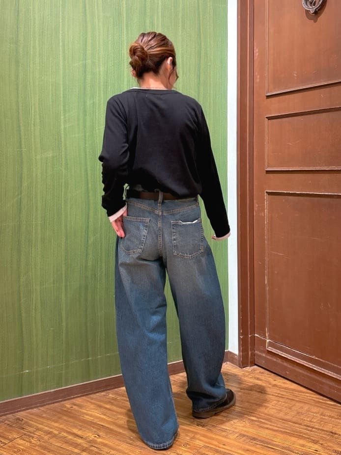 かおりさんの「SHOO･LA･RUE｜シンプル牛革ベルト（3cm巾）」を使ったコーディネート