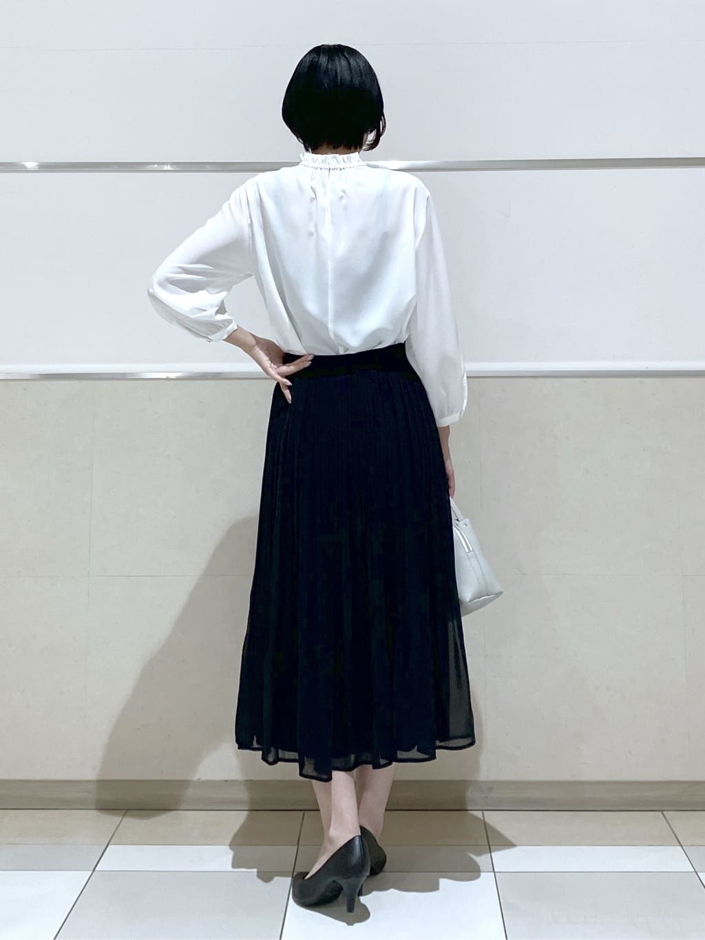 eriko さんの「Dessin｜【花粉ガード/撥水加工/洗える】ステンカラースプリングコート」を使ったコーディネート