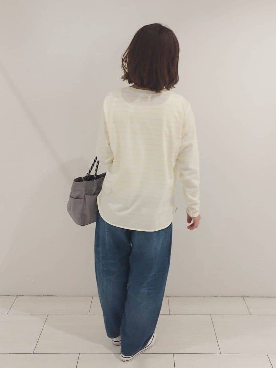 HIROさんの「Dessin｜【洗える】リブスクエアタンクトップ」を使ったコーディネート