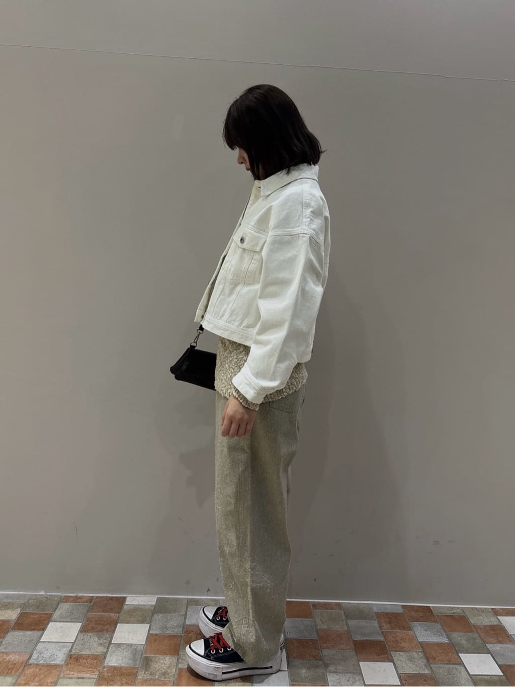 みゆさんの「INDIVI｜【MILLELA FIRENZE】ソフトレザーショルダーバッグ」を使ったコーディネート