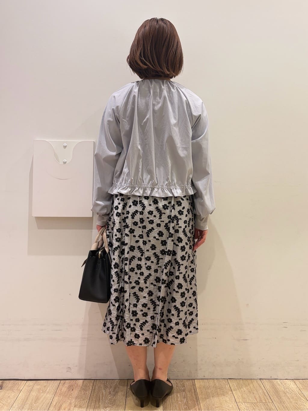 YUKOさんの「index｜接触冷感ノーカラーブルゾン【洗濯機OK／防シワ】」を使ったコーディネート