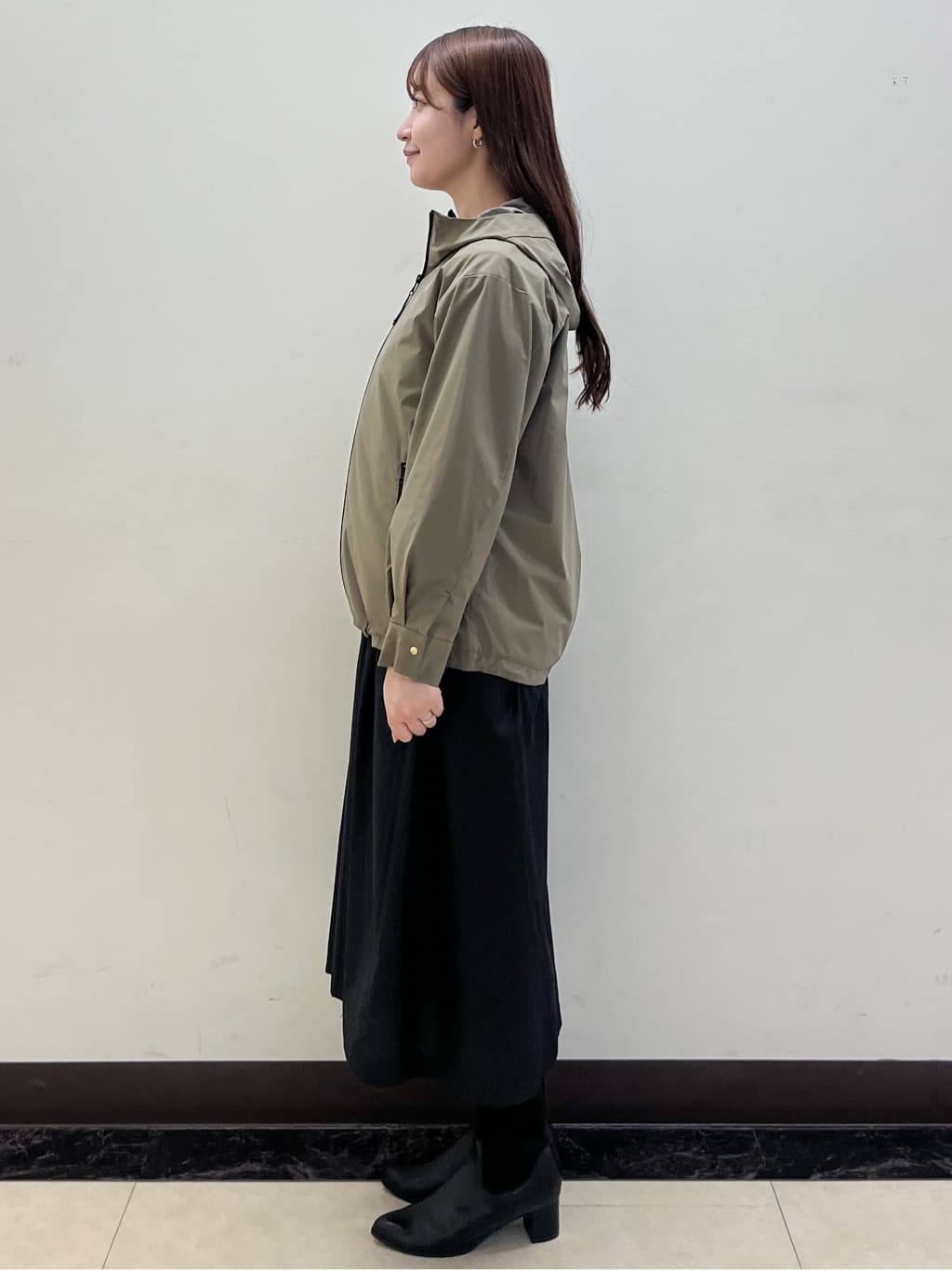 mikikoさんの「Reflect｜【ライトアウター／キレイ見え／気軽な羽織に◎】スポーティライトアウター」を使ったコーディネート