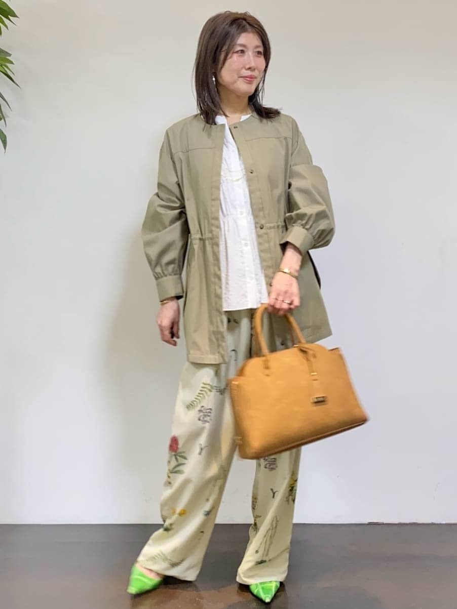tomoさんの「UNTITLED｜◆【はっ水】ライトコットンミリタリーコート」を使ったコーディネート