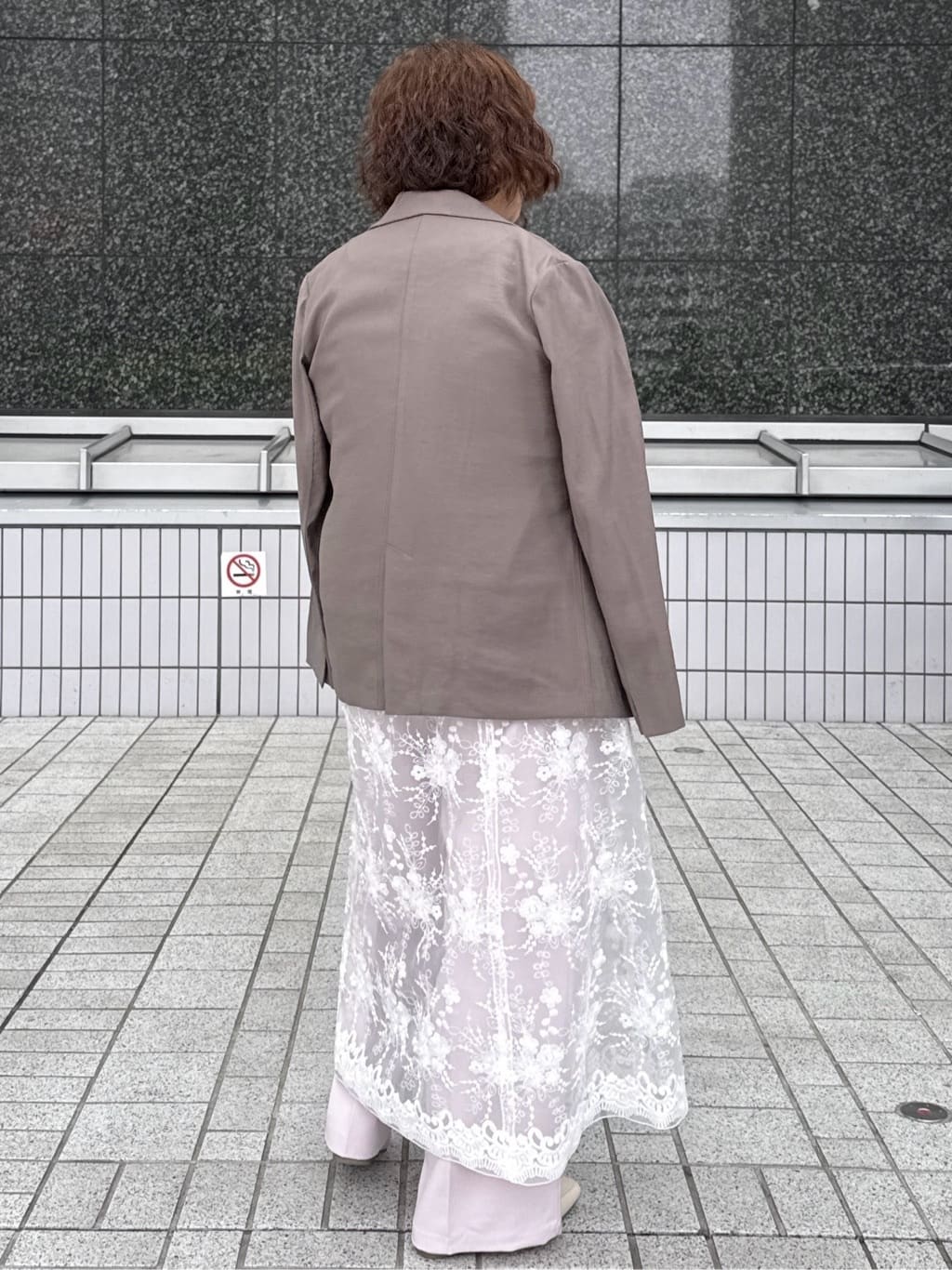 sumicaさんの「OPAQUE.CLIP｜シングルテーラードジャケット【洗える／裏地なし】」を使ったコーディネート