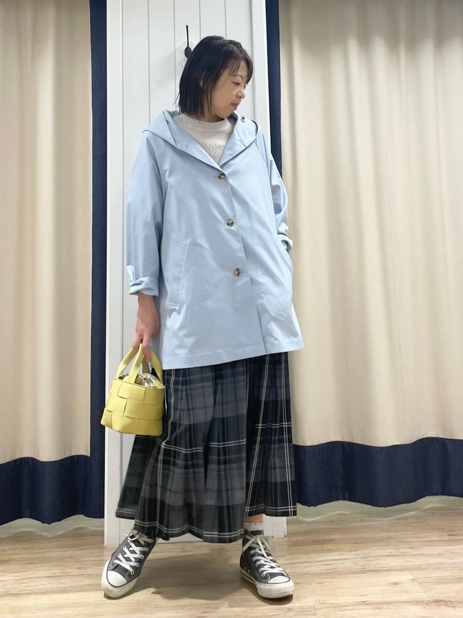ISOさんの「Dessin｜【2WAY/軽量】メッシュシリーズミニトートバッグ」を使ったコーディネート