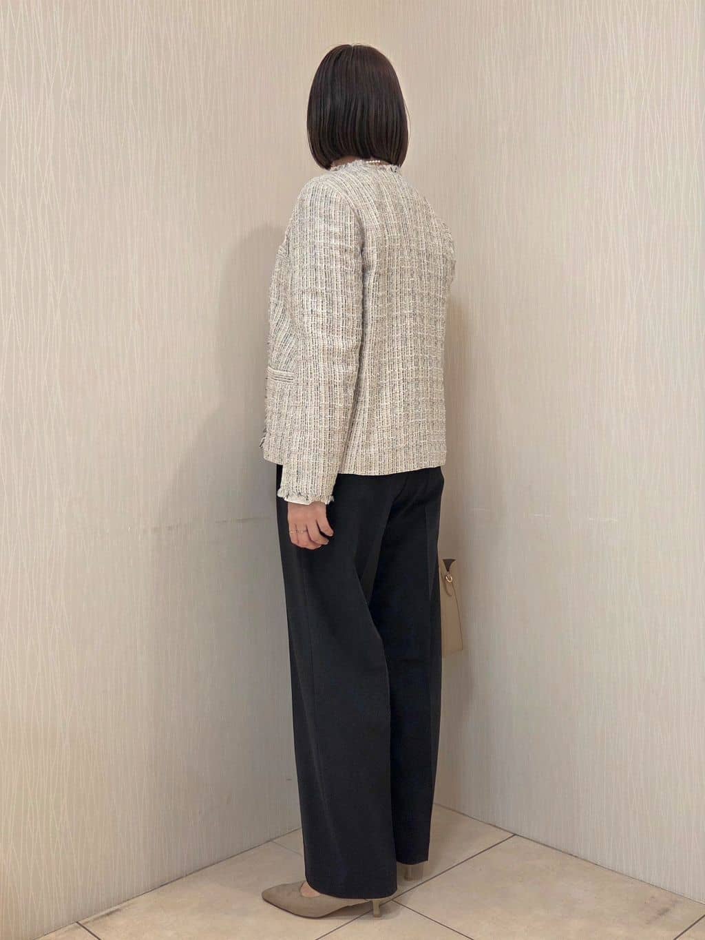 naokoさんの「UNTITLED｜【仕事着/スーツ】ファンシーツイード ジャケット」を使ったコーディネート