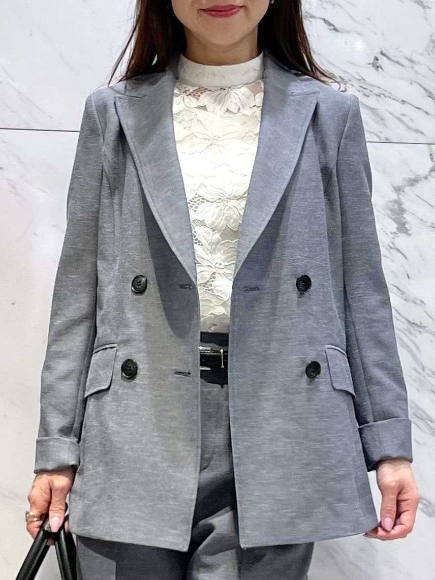 saitouさんの「COUP DE CHANCE｜【手洗い可】コットン混レースブラウス」を使ったコーディネート