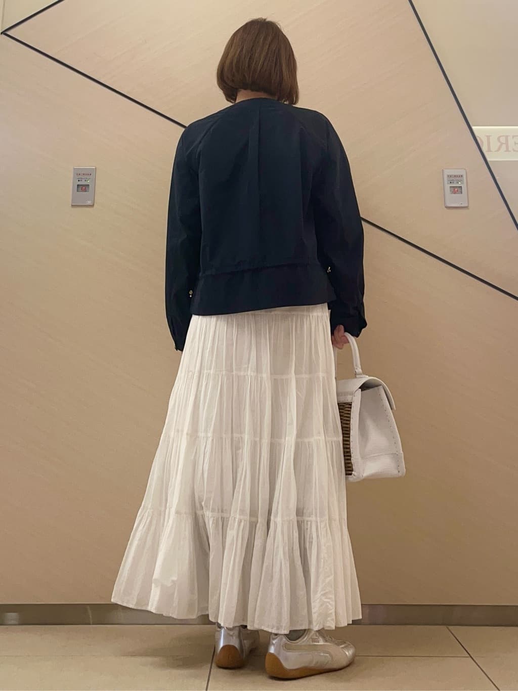 yahataさんの「DRESSTERIOR｜◆ウォッシャブル コットンカシミヤ コンビカーデ」を使ったコーディネート