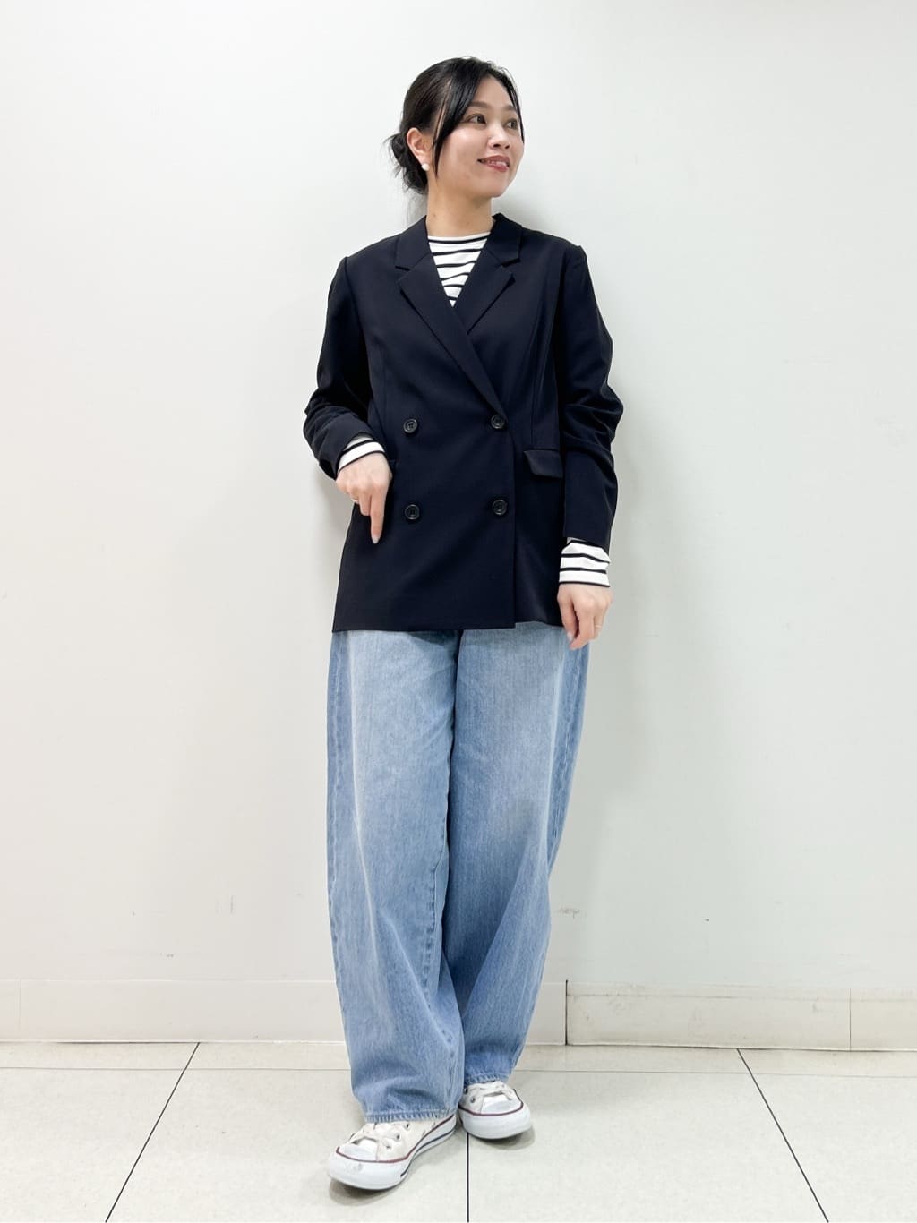 Kaiさんの「Dessin｜【入卒/セレモニー/お仕事/セットアップ可能】ダブルジャケット」を使ったコーディネート