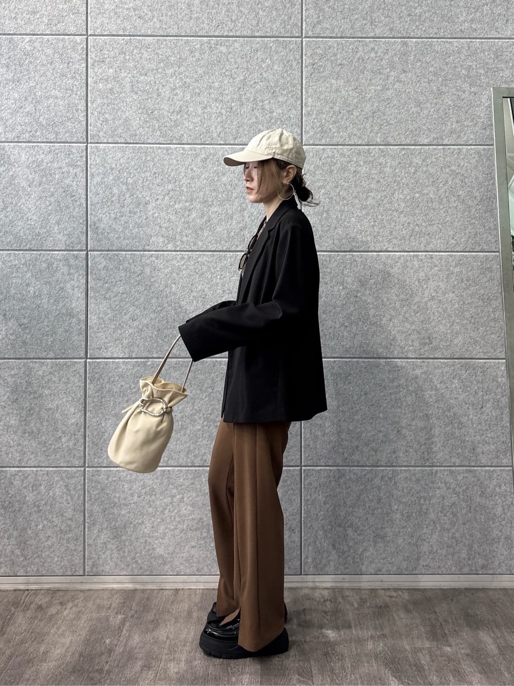 kotakiさんの「INDIVI｜Comfy SET UP｜ダブルブレストイージージャケット【セットアップ対応／通勤／カセット服／接触」を使ったコーディネート