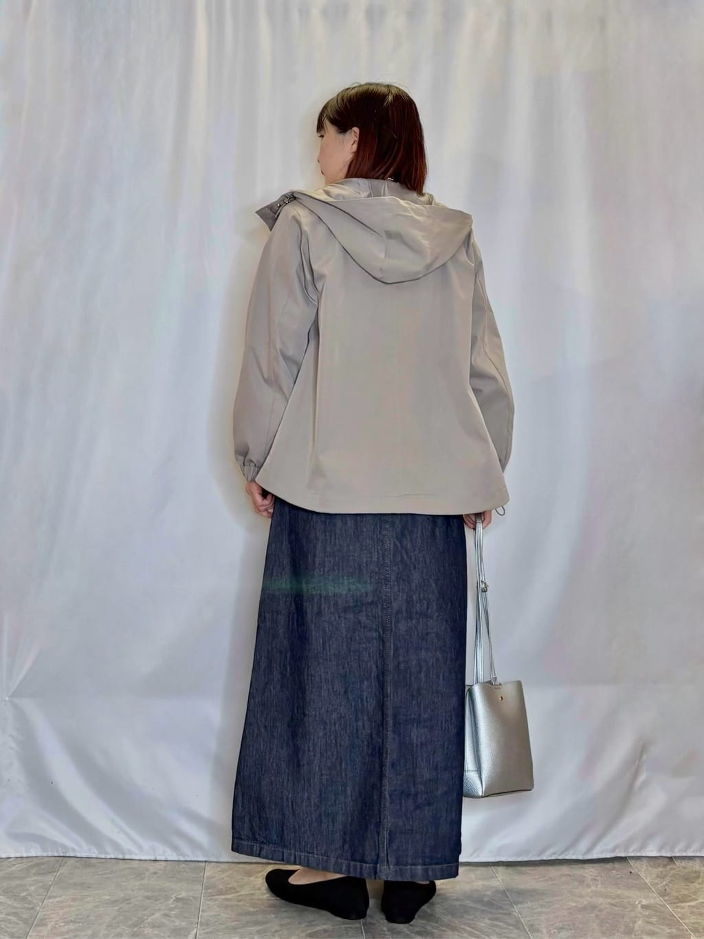 ネリさんの「SHOO･LA･RUE｜【洗濯機可/S-LL】ほどよいゆとりの もちっとやわらかリブニット」を使ったコーディネート