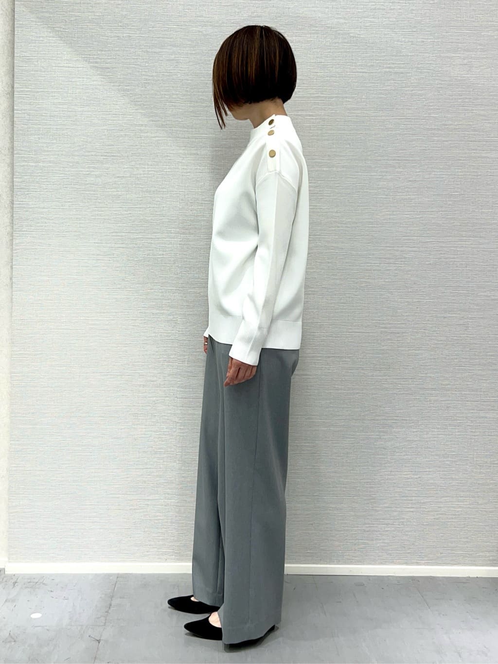 Shinakoさんの「UNTITLED｜【洗える】ミラノリブニット」を使ったコーディネート
