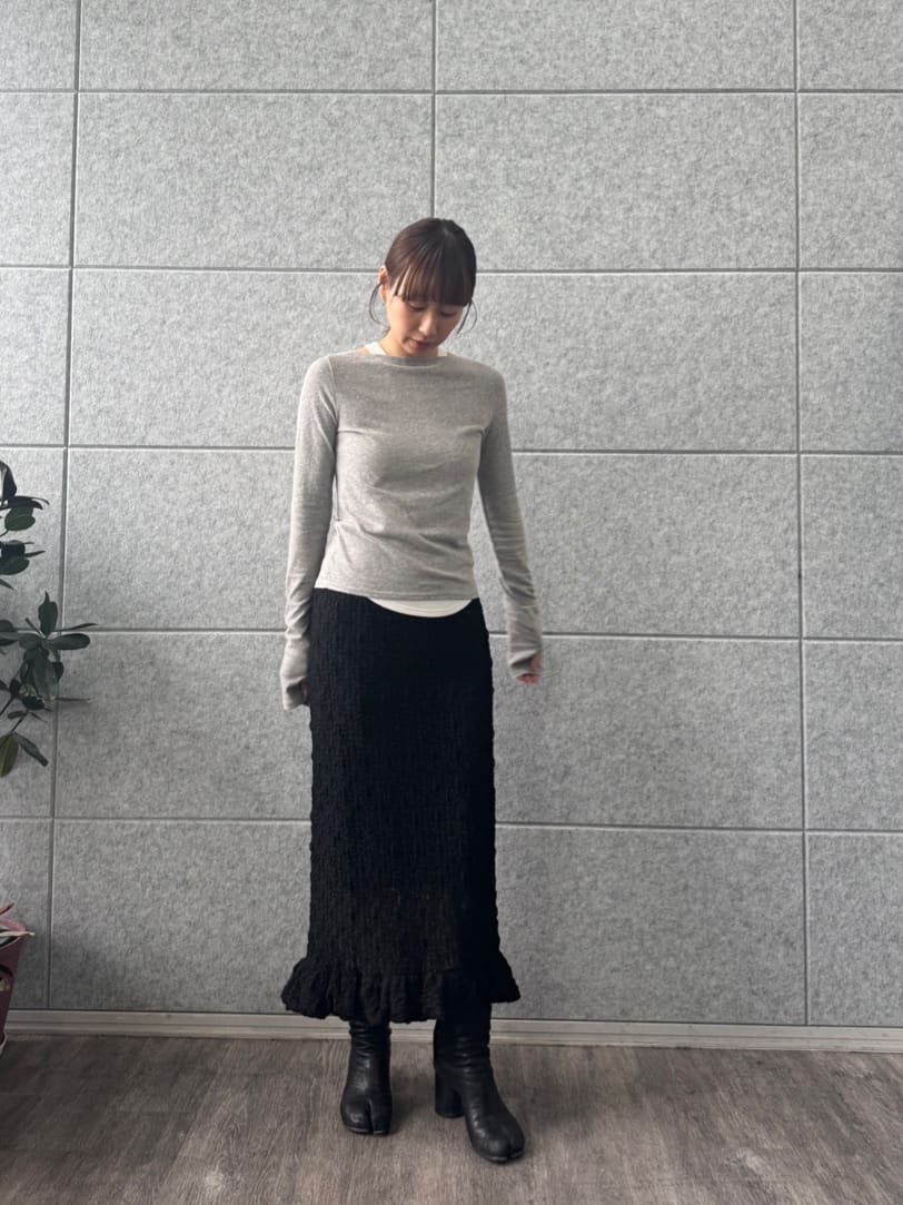 designer yukaさんの「CODE A｜backline elastic pullover」を使ったコーディネート