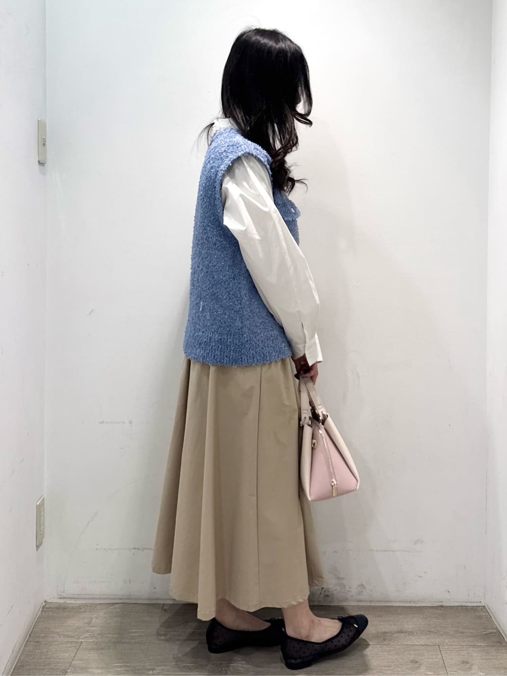yuicciさんの「OPAQUE.CLIP｜襟チュールシャツ【洗濯機OK】」を使ったコーディネート
