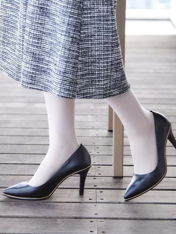 neinaさんの「ESPERANZA｜◆【晴雨兼用/12時間パンプス】約8.5cm　歩きやすくて疲れにくい」を使ったコーディネート