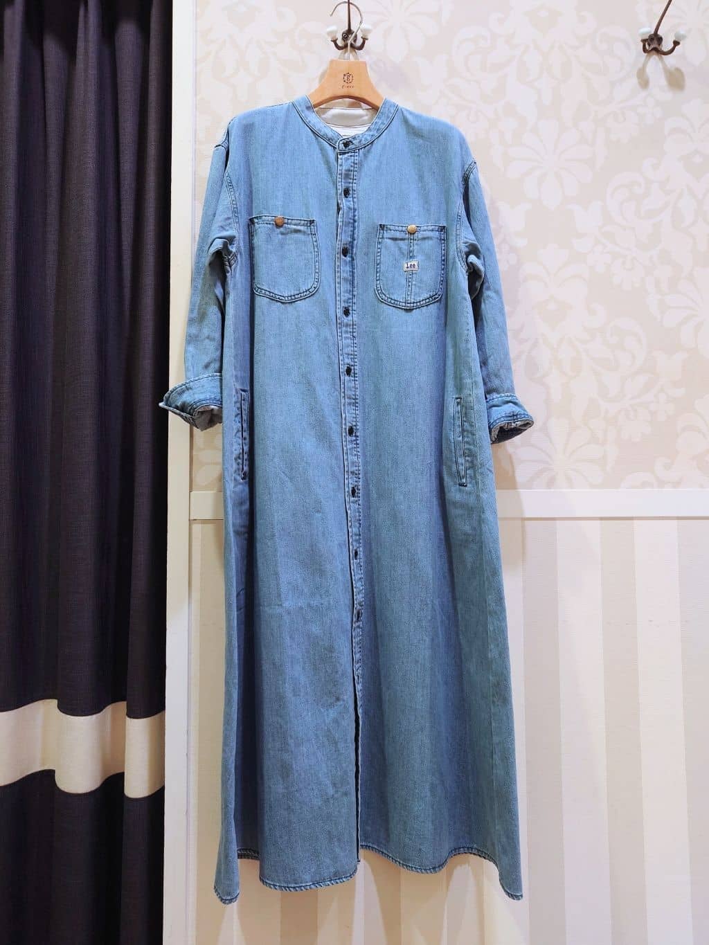 milkaさんの「grove｜【Lee&times;grove別注】LOCO FLARE DRESS」を使ったコーディネート