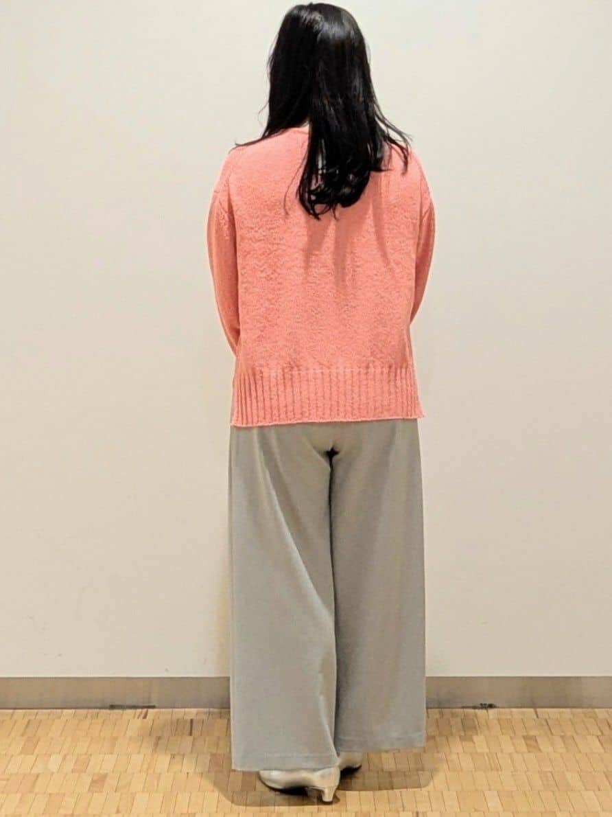 なおさんの「Reflect｜【レイヤードにおすすめ◎】ロング丈リラクシーニット」を使ったコーディネート