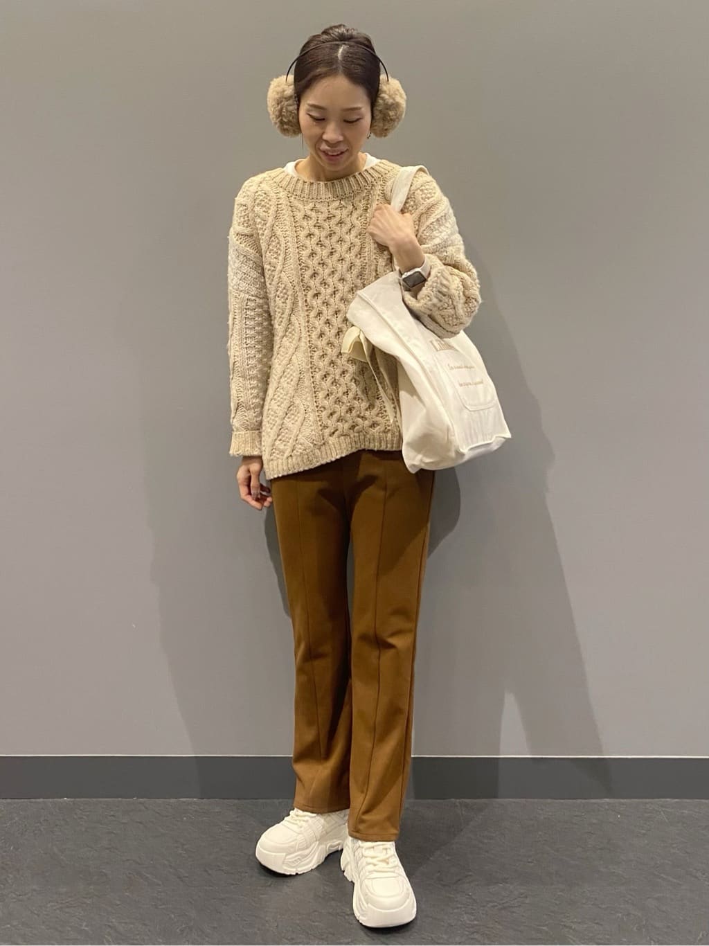 hiraさんの「ESPERANZA｜厚底スニーカー」を使ったコーディネート