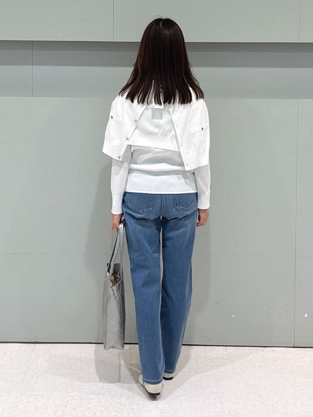 makiさんの「UNTITLED｜◆【アンサンブル可/洗える】クルーネックニットカーディガン」を使ったコーディネート