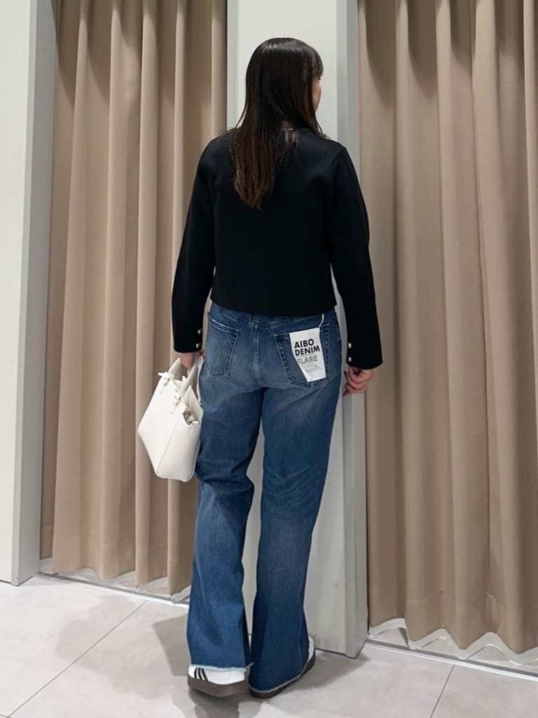 cottonさんの「THE SHOP TK｜ハーフミラノカーデ」を使ったコーディネート