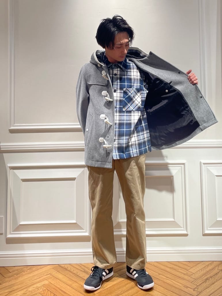 橋本さんの「DRESSTERIOR｜ヴィンテージ アルティメットチノパンツ」を使ったコーディネート