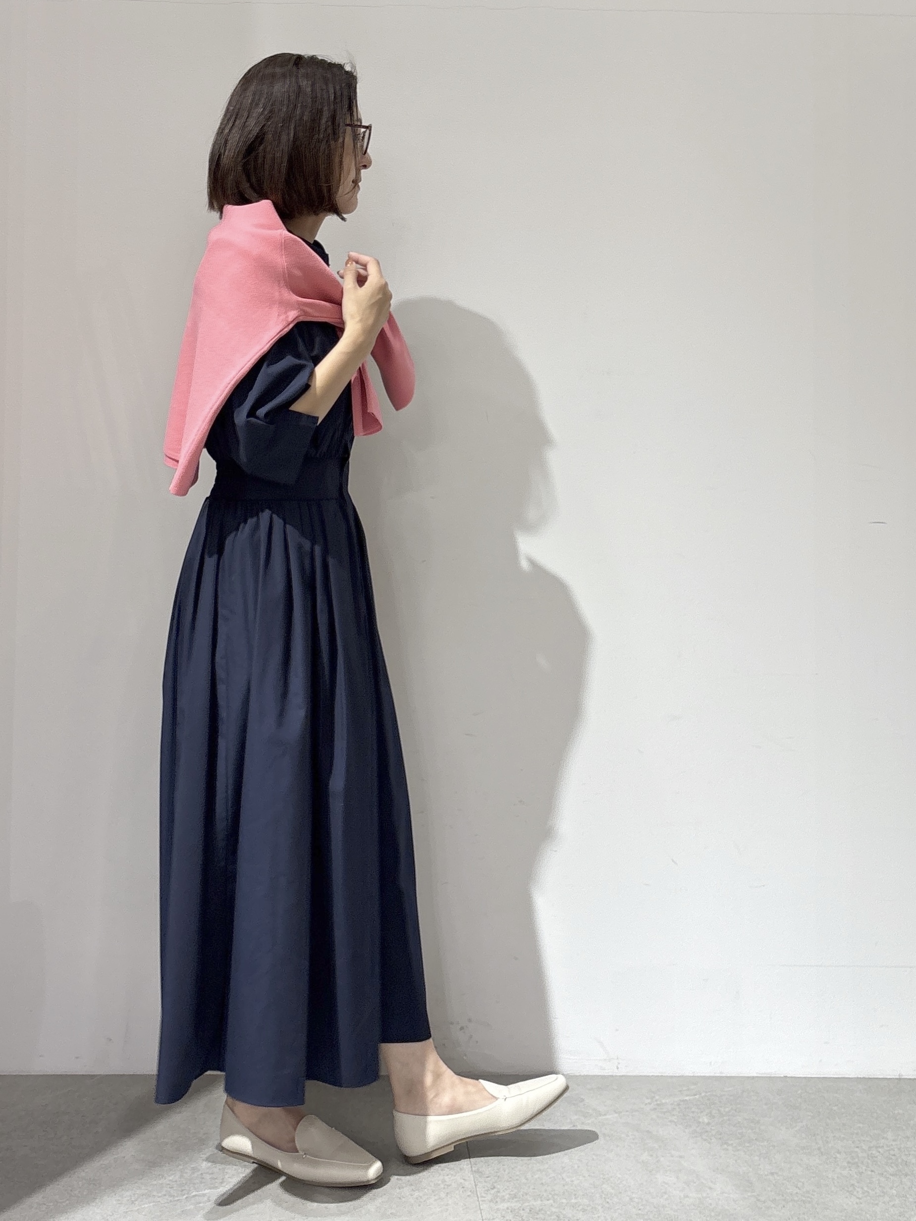 NAKAさんの「OPAQUE.CLIP｜スナップボタンニットカーディガン【洗濯機OK／抗ピル】」を使ったコーディネート