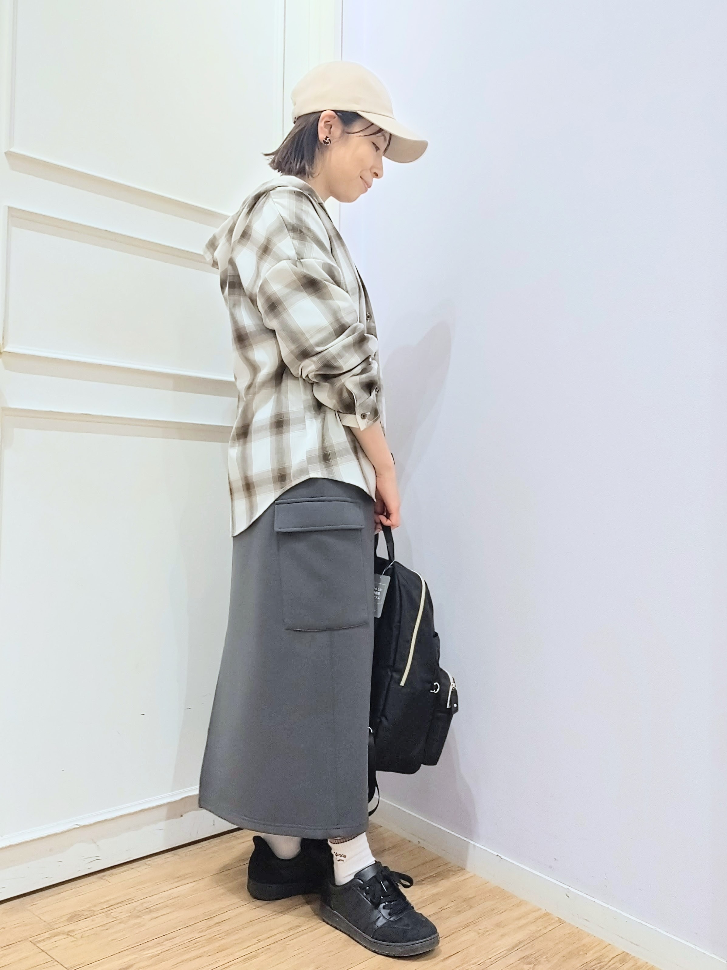 miomioさんの「SHOO･LA･RUE｜【綿100％/S-LL/プチプラ】選べる3柄 プリントアソートロンT」を使ったコーディネート