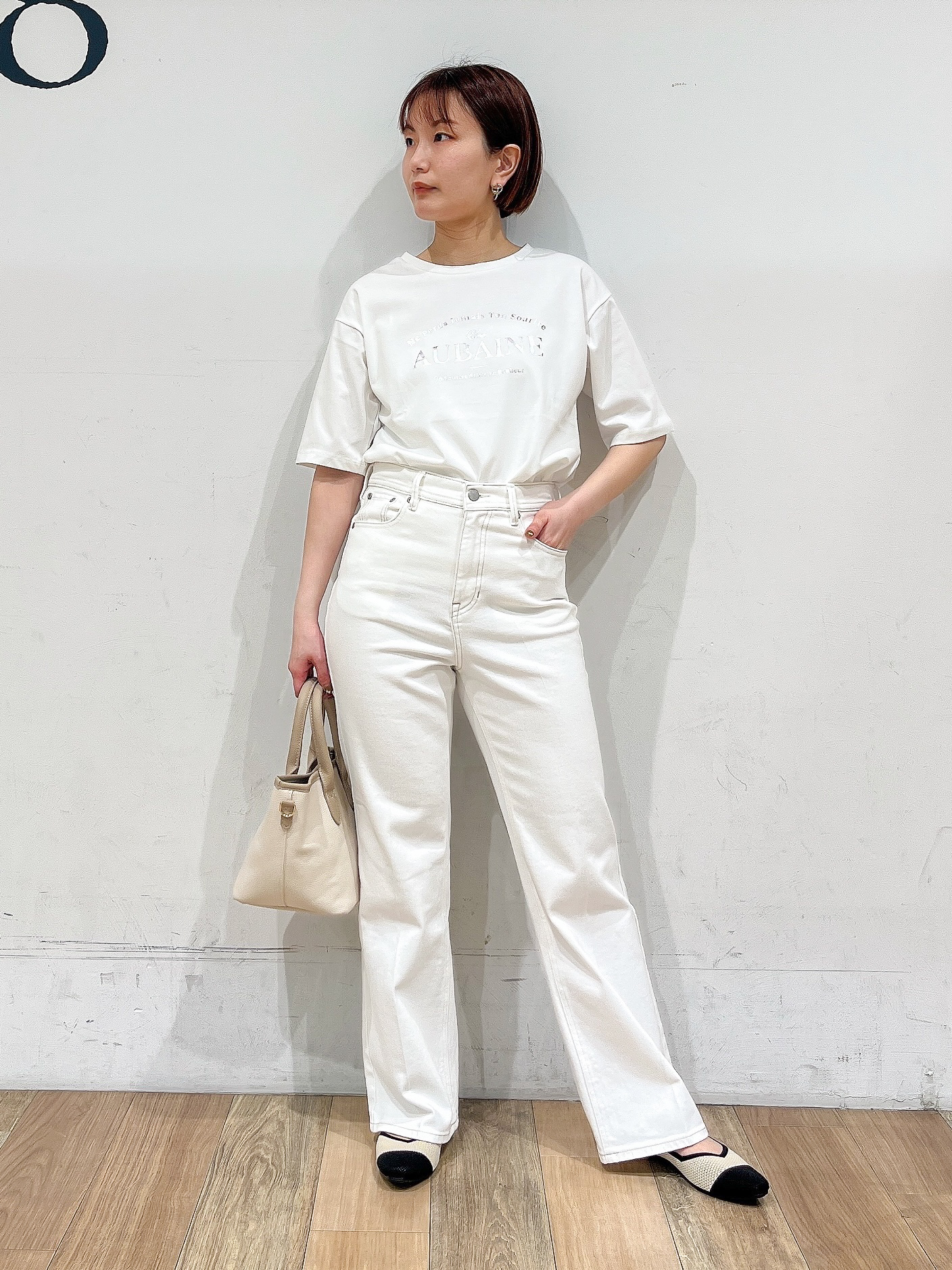山さんさんの「grove｜【大人の抜け感】オンブレーチェックシャツ」を使ったコーディネート