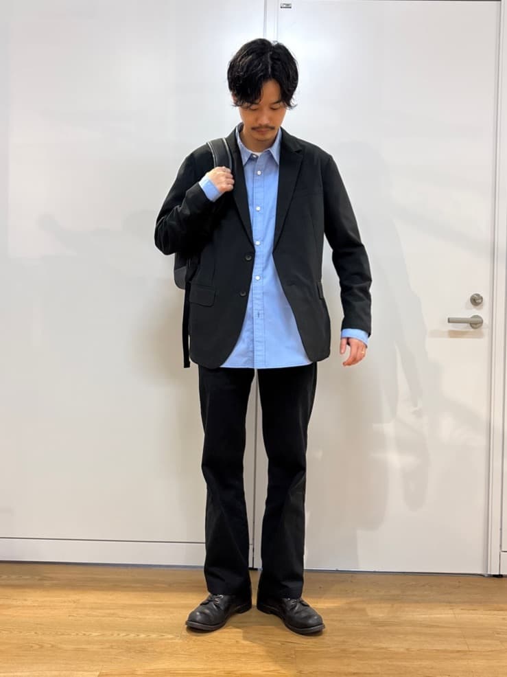 北浦歩大さんの「tk.TAKEO KIKUCHI｜【月間売上NO.1】7色展開選べるアソートブロードシャツ/防シワ/ウォッシャブル」を使ったコーディネート