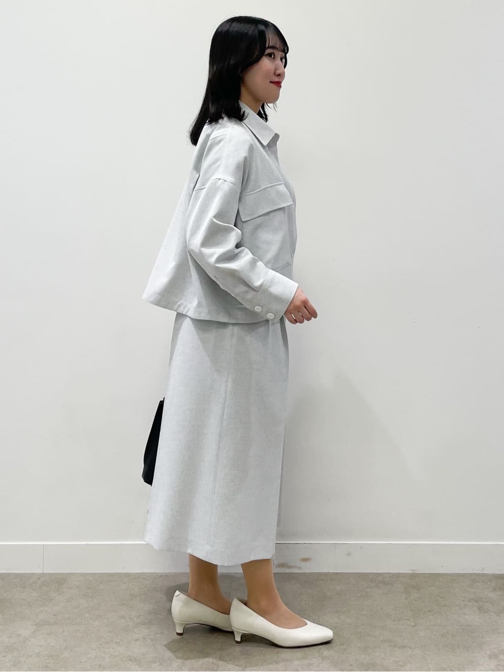 yukariさんの「Reflect｜リネンライクシャツブルゾン」を使ったコーディネート