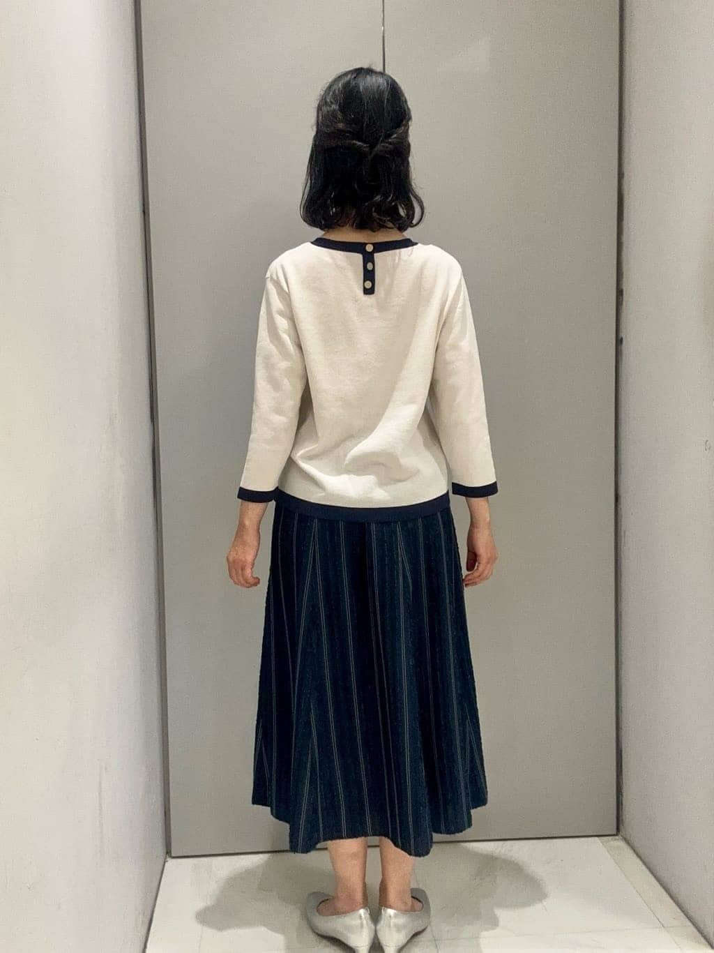 Kouさんの「Reflect｜【アンサンブル可】バイカラーニット」を使ったコーディネート
