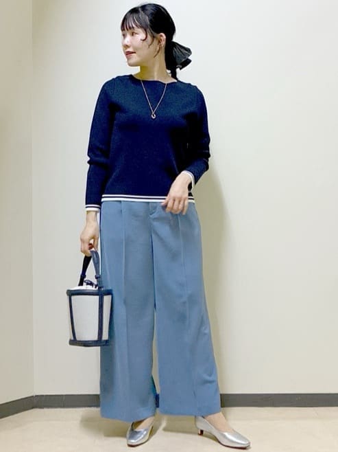  beni_gingerさんの「Reflect｜【セットアップ可】ダブルジャカードニットプルオーバー」を使ったコーディネート