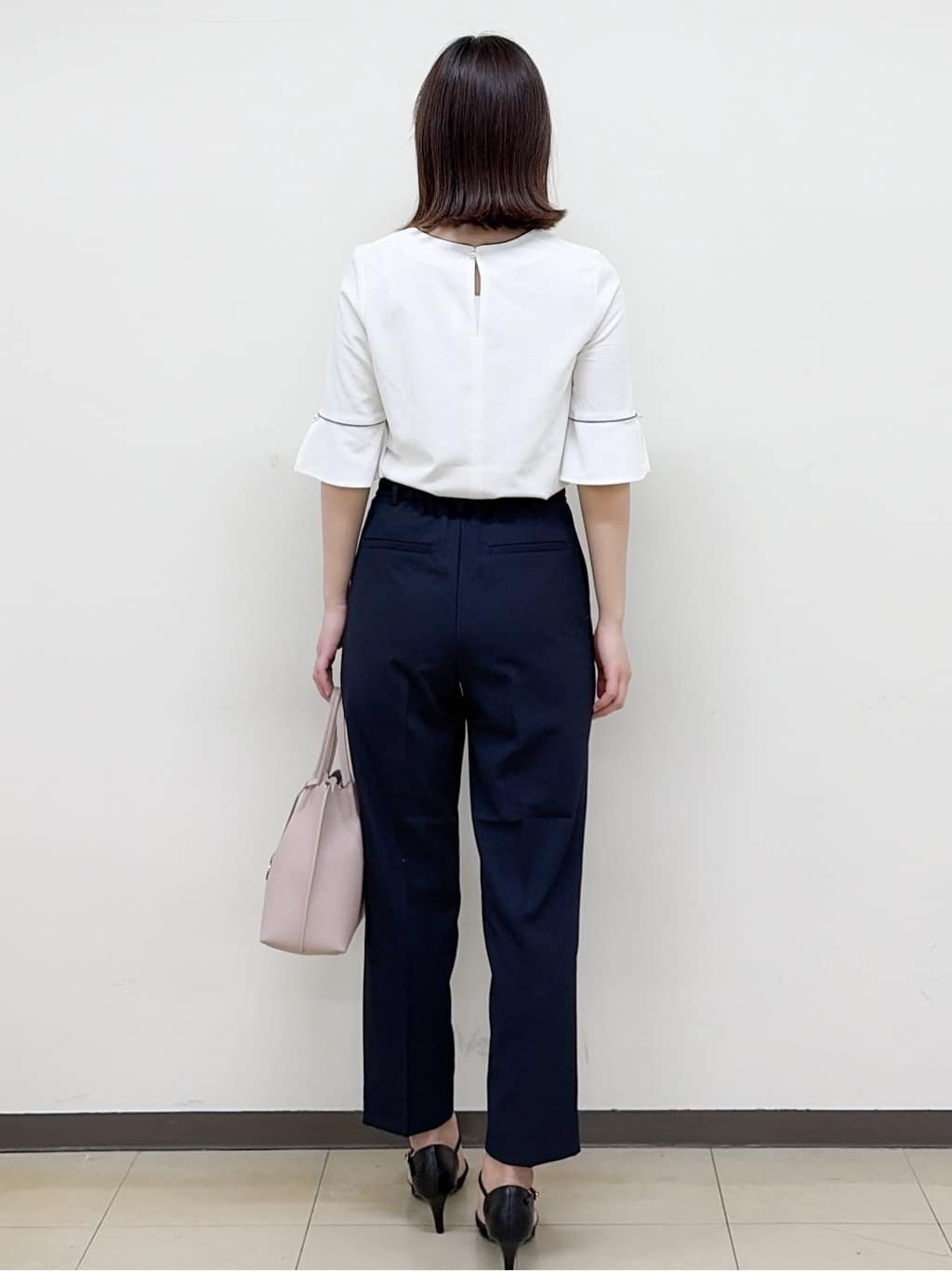 yurinaさんの「index｜《再入荷》ダブルブレストテーラードジャケット【接触冷感／吸水速乾／イージーアイロン／防シワ／洗濯機O」を使ったコーディネート