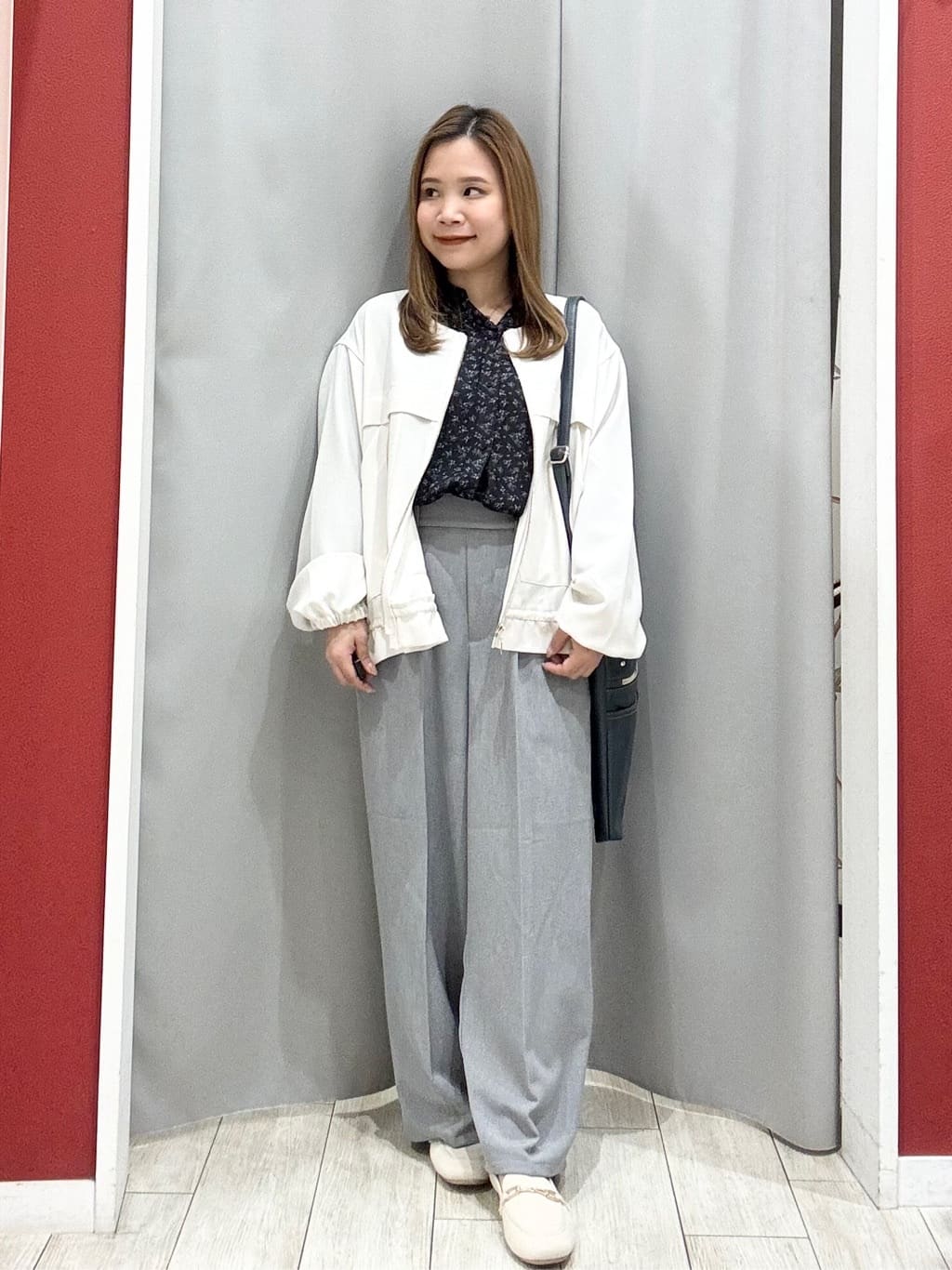 shioさんの「SHOO･LA･RUE｜【洗える】ニットローファー」を使ったコーディネート