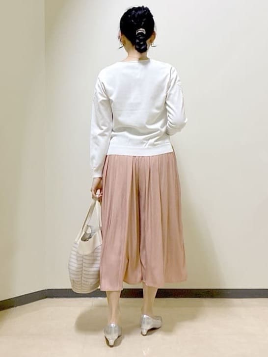  beni_gingerさんの「Reflect｜【撥水】ストレッチタフタミドル丈スタンドカラーコート」を使ったコーディネート