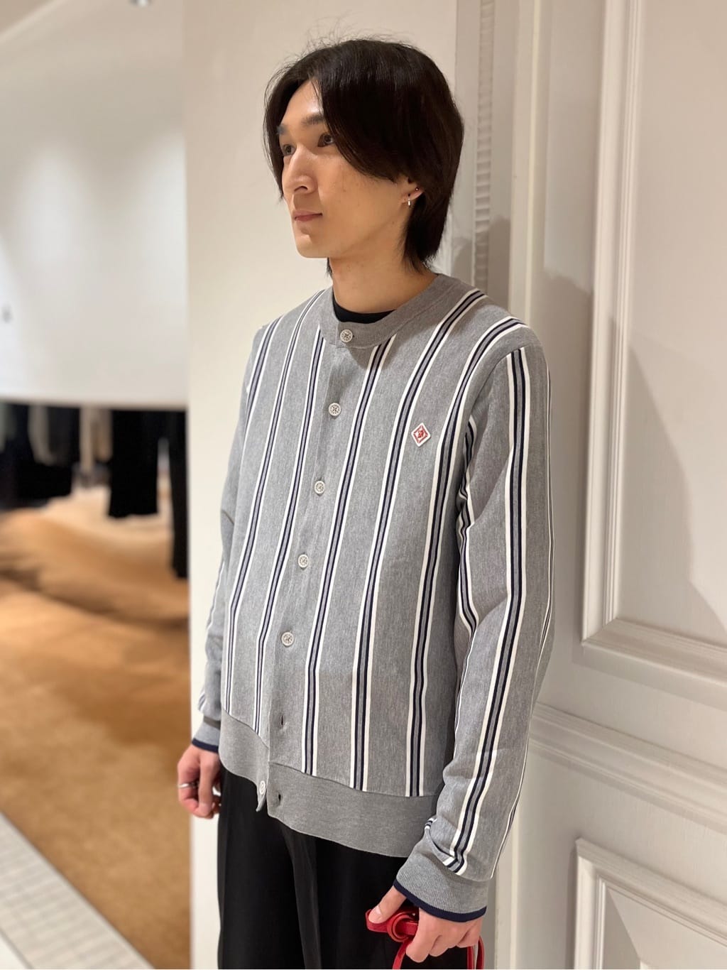Watanabeさんの「DRESSTERIOR｜【接触冷感/ウォッシャブル】センタープレスジョーゼットパンツ」を使ったコーディネート