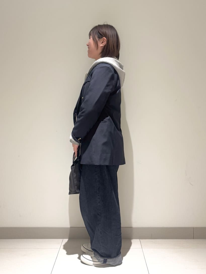 Liriさんの「Dessin｜【洗える】ワイドカーブシルエット12OZデニム」を使ったコーディネート
