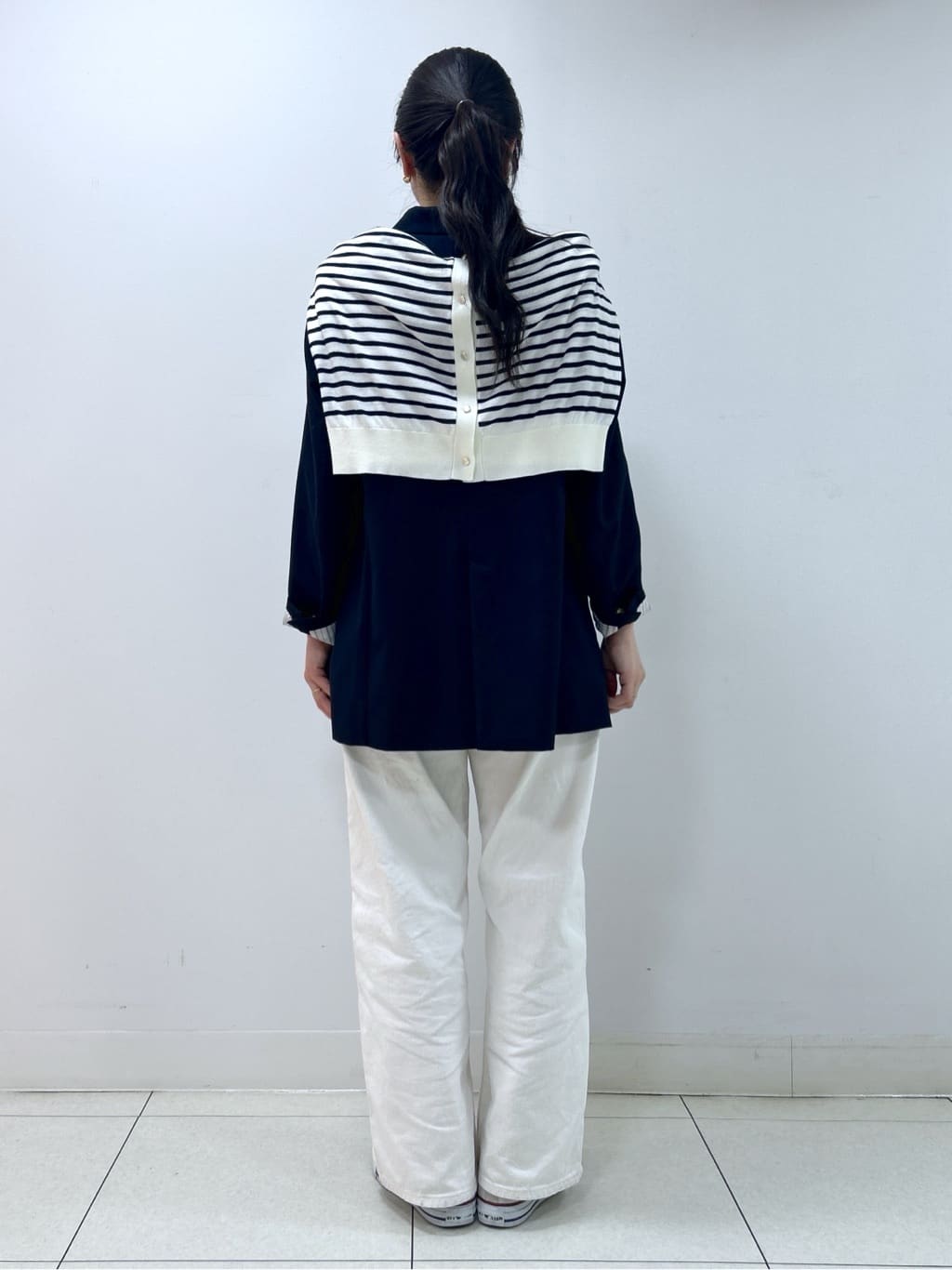 Kaiさんの「Dessin｜【2点セット/洗える】アンサンブルニット」を使ったコーディネート