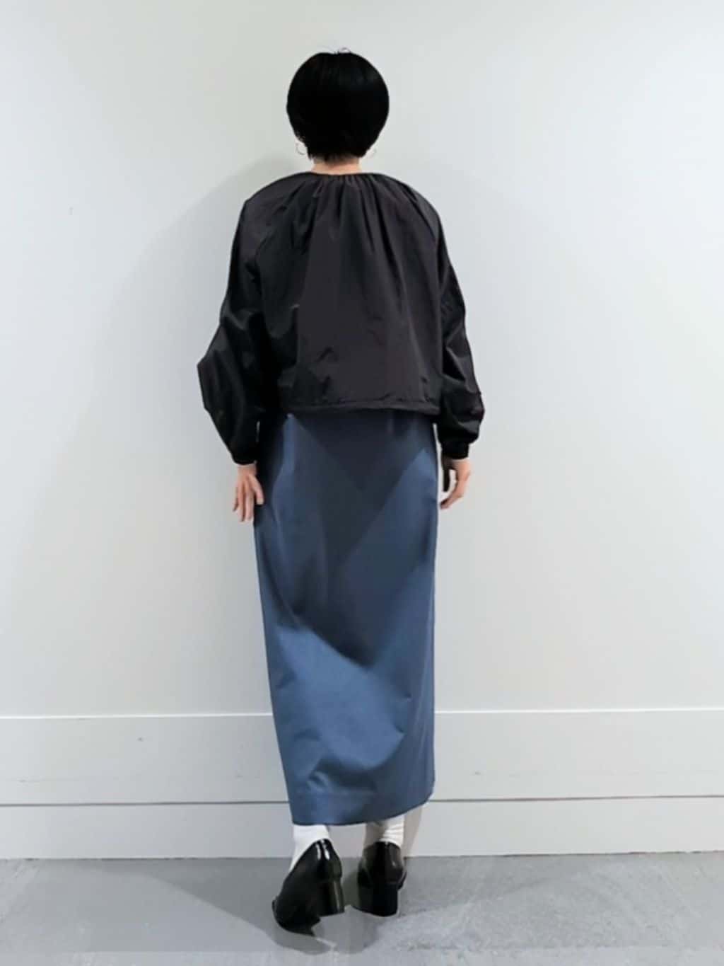 ミズタさんの「UNTITLED｜◆【セットアップ可/はっ水】シャイニータイプライターブルゾン」を使ったコーディネート