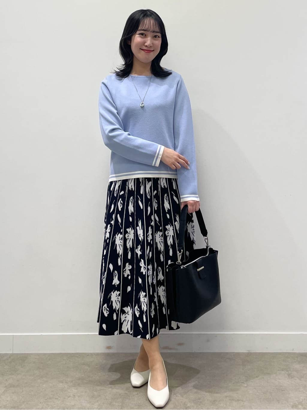 yukariさんの「Reflect｜【セットアップ可】ダブルジャカードニットプルオーバー」を使ったコーディネート